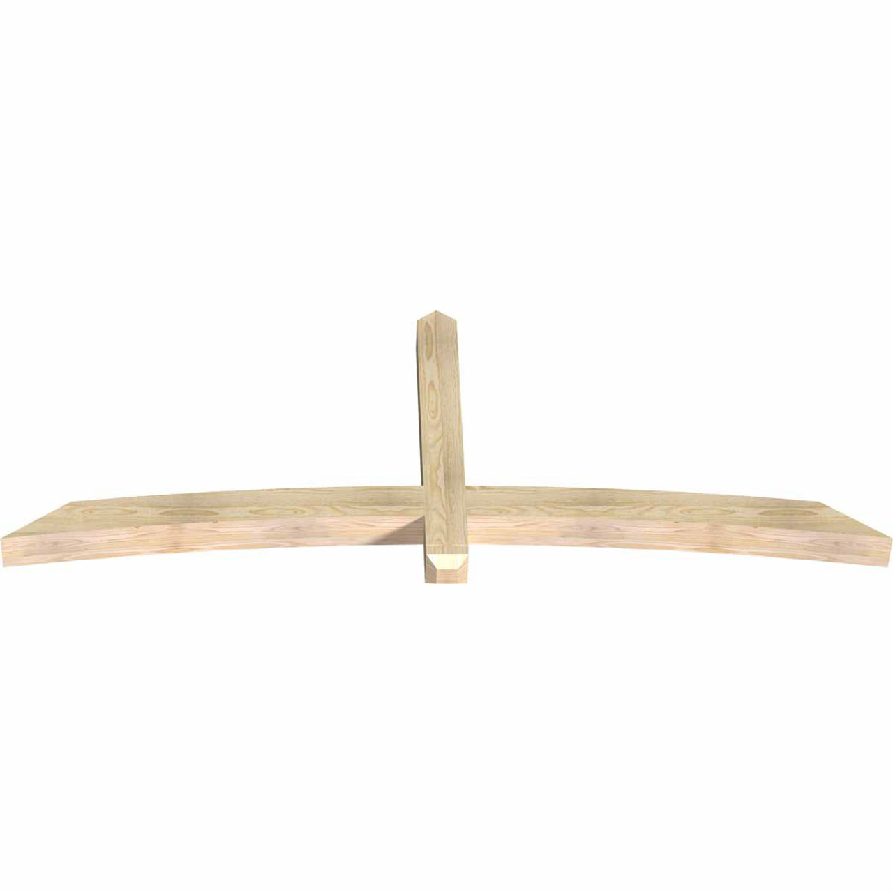 9/12 Pitch Bellingham Rough Sawn Timber Gable Bracket GBW084X31X0404BEL00RDF