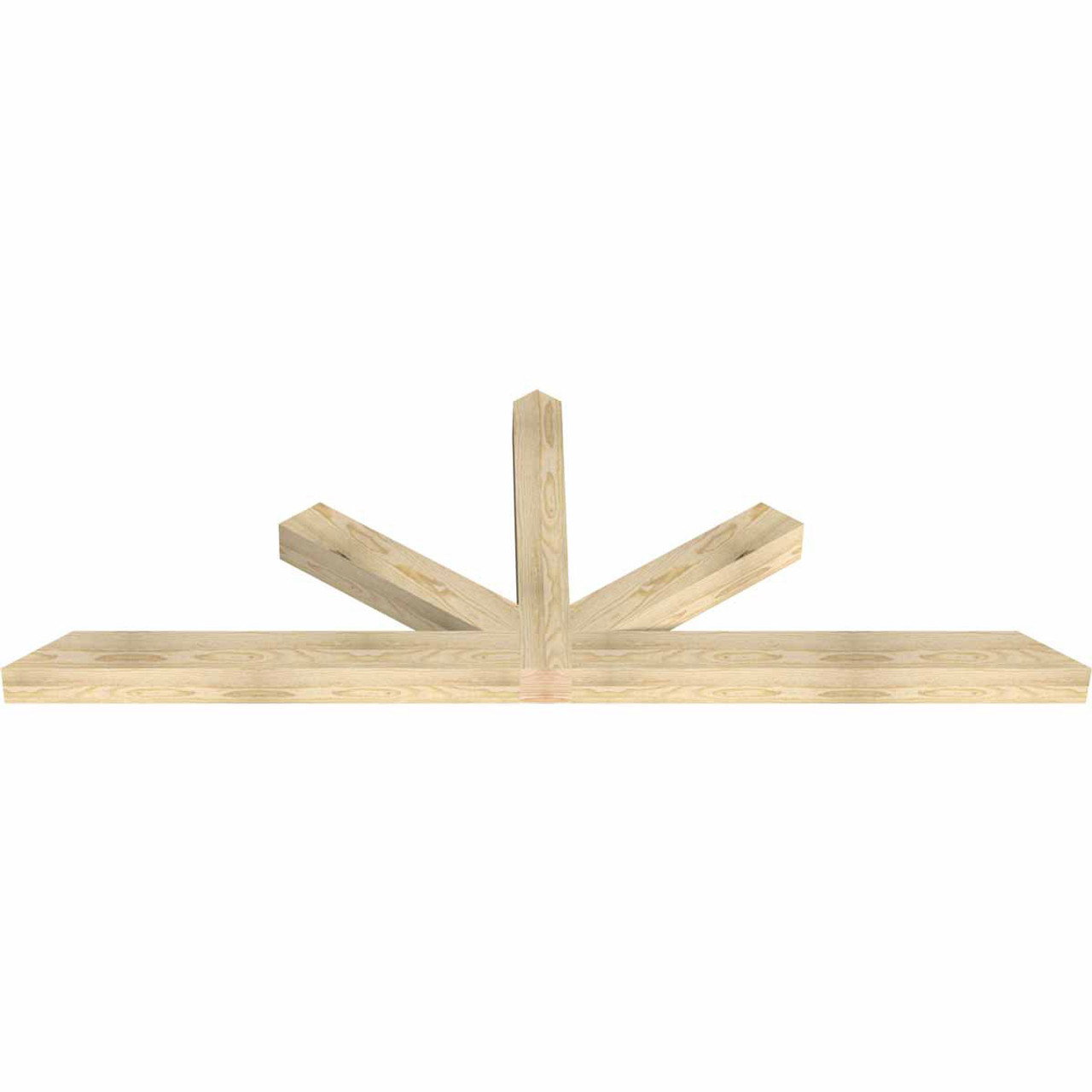 9/12 Pitch Saratoga Rough Sawn Timber Gable Bracket GBW084X31X0404SAR00RDF