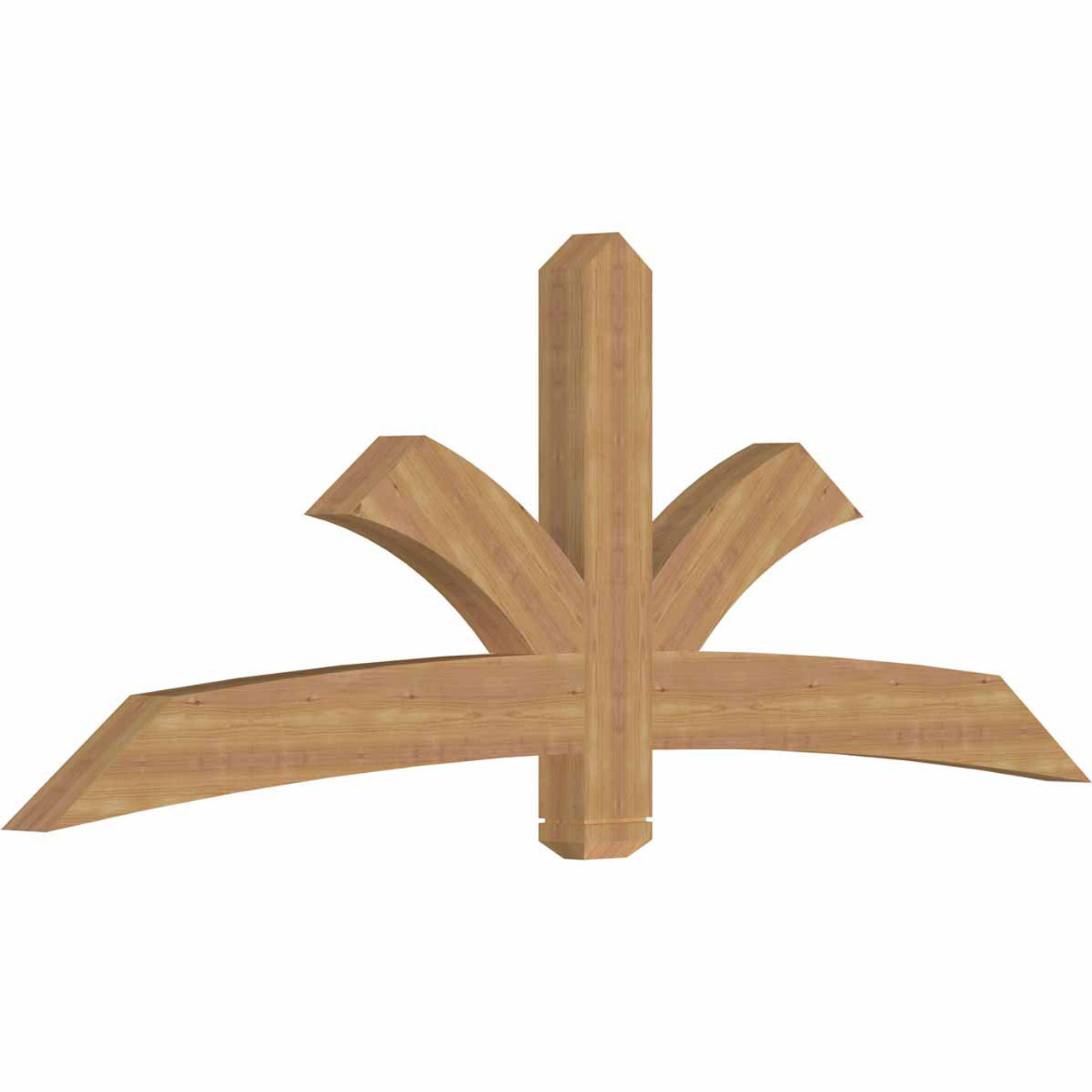 9/12 Pitch Davenport Smooth Timber Gable Bracket GBW084X31X0406DAV00SWR