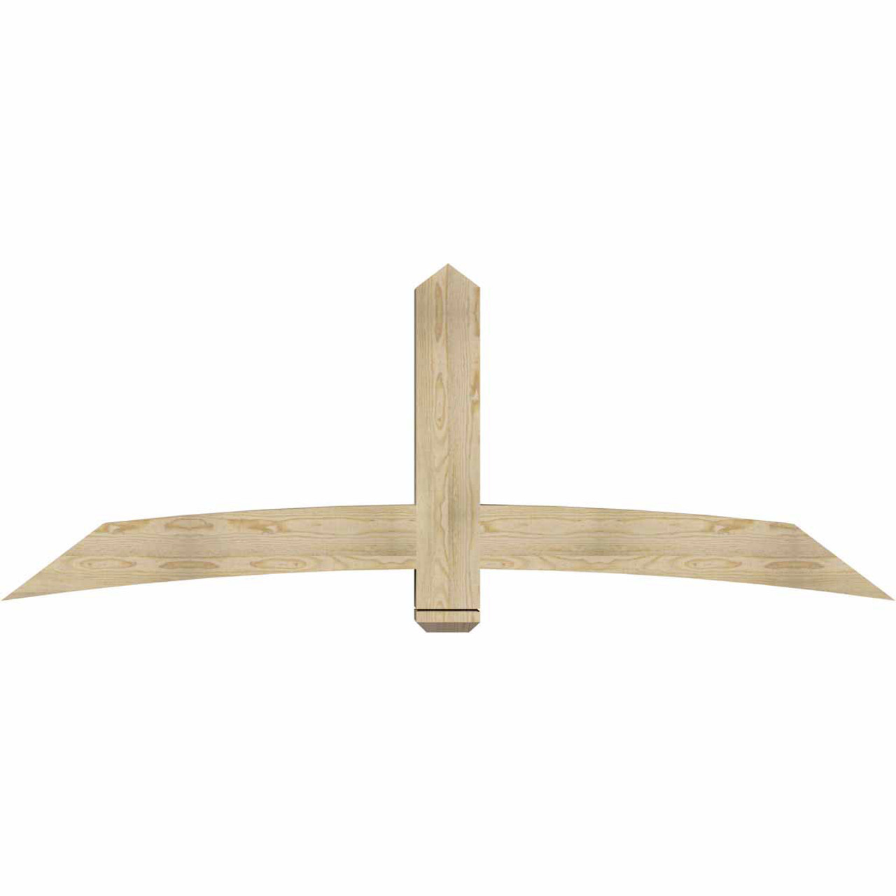 9/12 Pitch Bellingham Rough Sawn Timber Gable Bracket GBW084X31X0606BEL00RDF