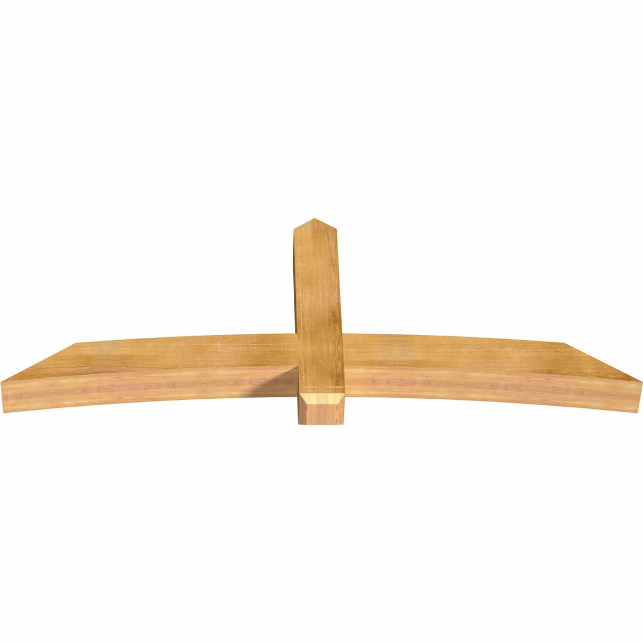 9/12 Pitch Bellingham Rough Sawn Timber Gable Bracket GBW084X31X0606BEL00RWR