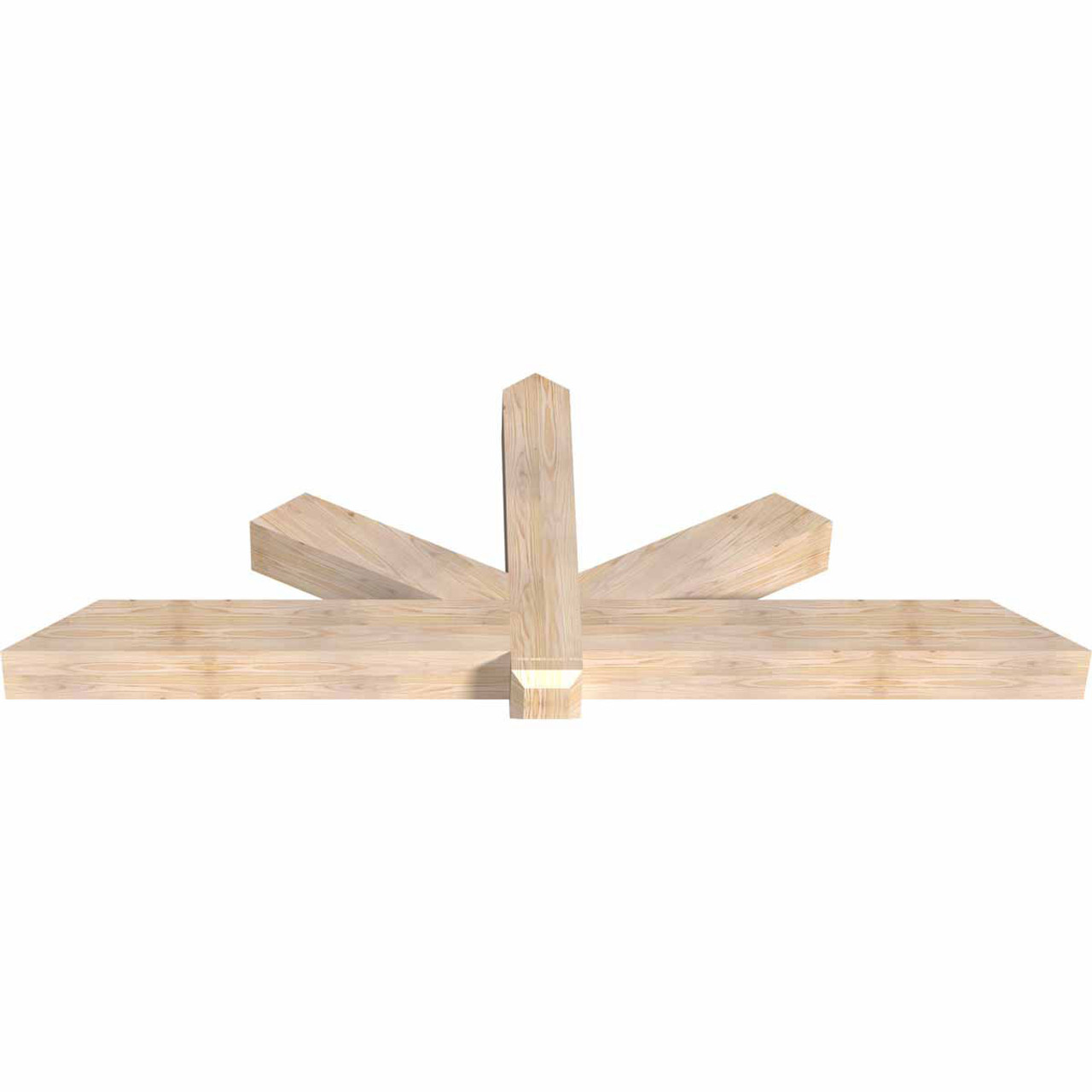 9/12 Pitch Kennewick Smooth Timber Gable Bracket GBW084X31X0606KEN00SDF