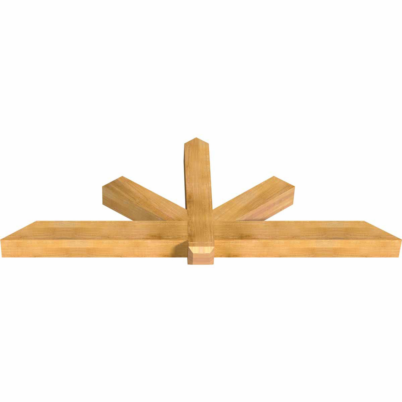 9/12 Pitch Kennewick Smooth Timber Gable Bracket GBW084X31X0606KEN00SWR