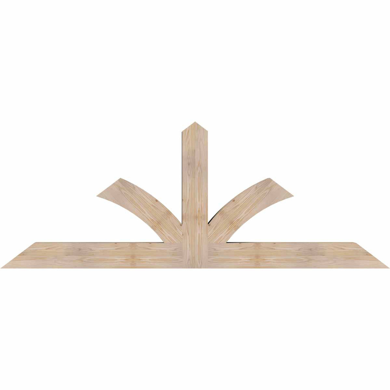 9/12 Pitch Richland Smooth Timber Gable Bracket GBW084X31X0606RIC00SDF