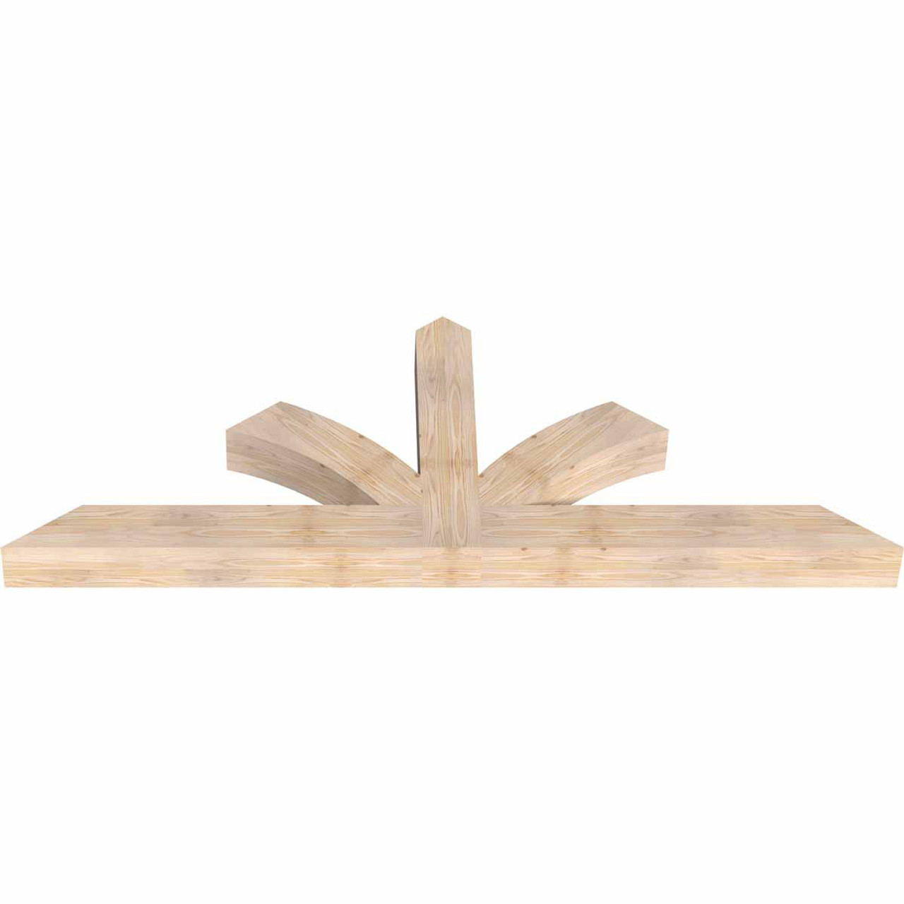 9/12 Pitch Richland Smooth Timber Gable Bracket GBW084X31X0606RIC00SDF