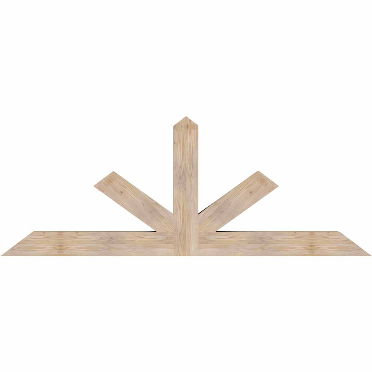 9/12 Pitch Saratoga Smooth Timber Gable Bracket GBW084X31X0606SAR00SDF