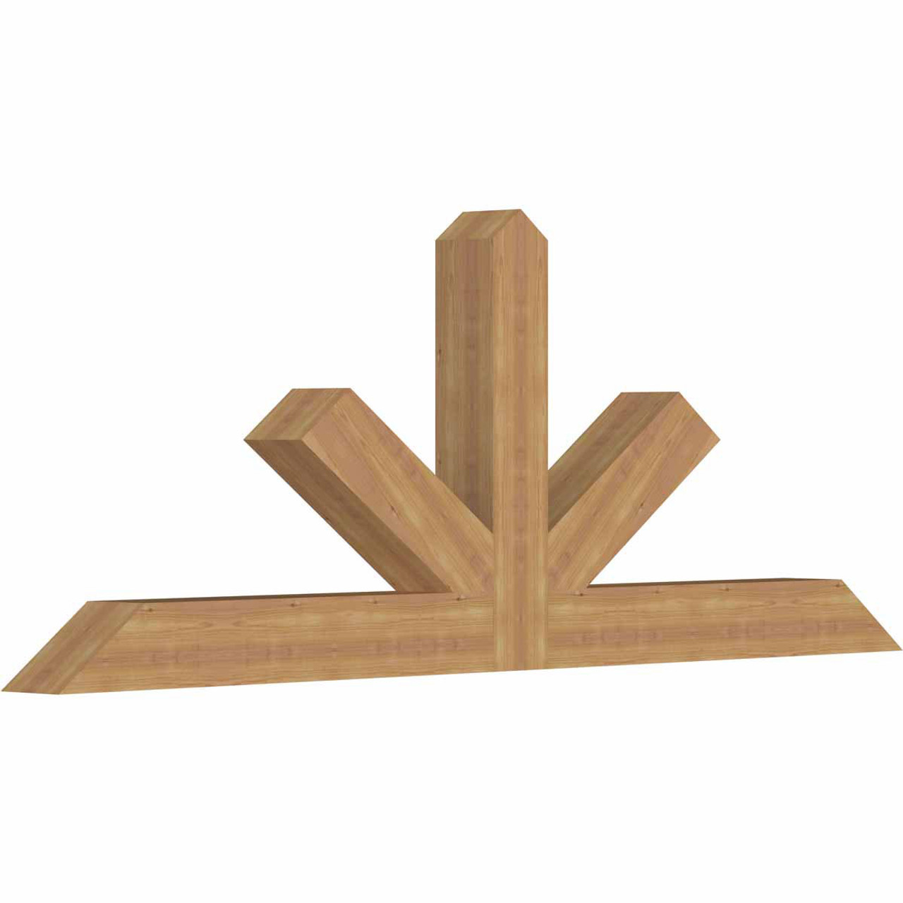 9/12 Pitch Saratoga Smooth Timber Gable Bracket GBW084X31X0606SAR00SWR