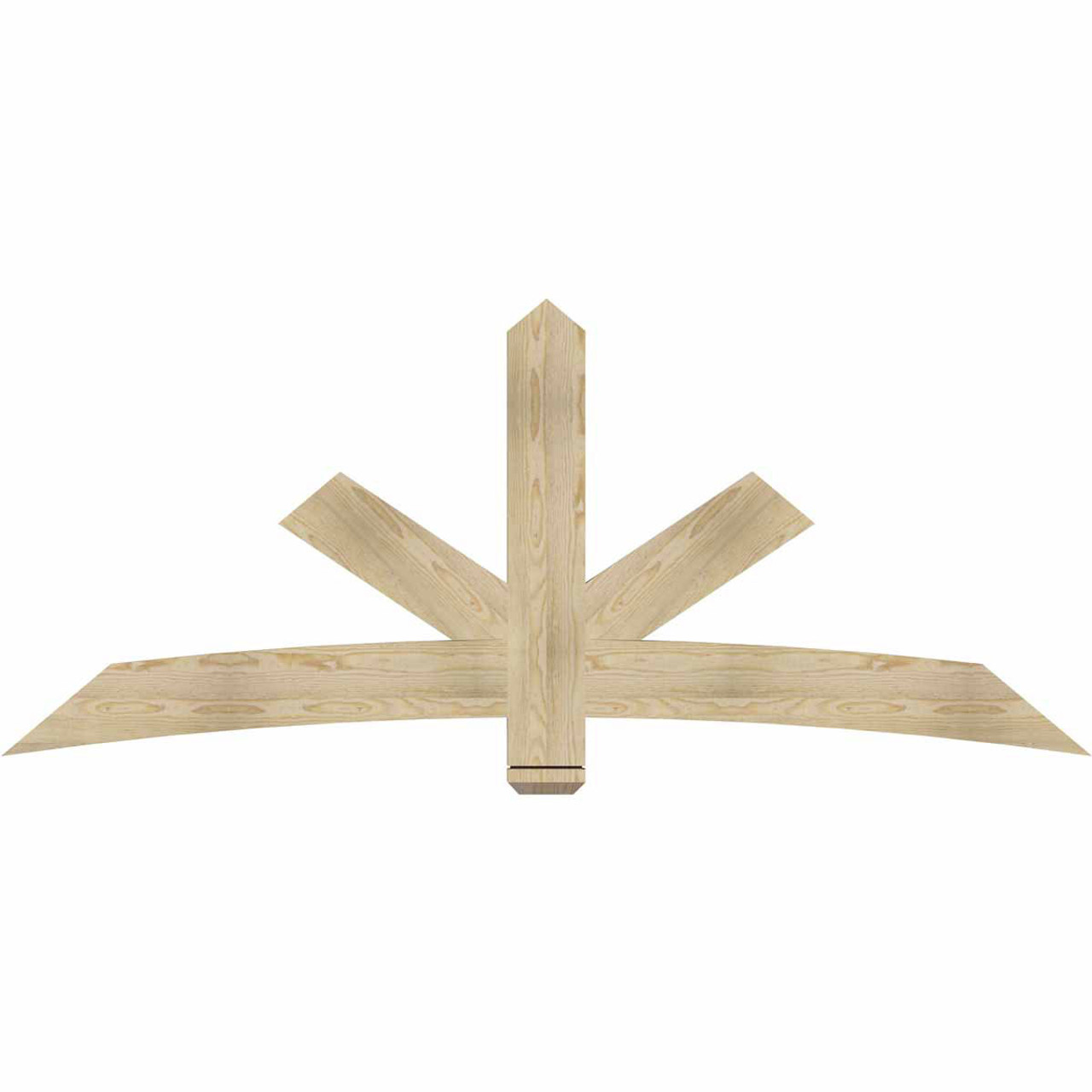 10/12 Pitch Alberta Rough Sawn Timber Gable Bracket GBW084X35X0206ALB00RDF