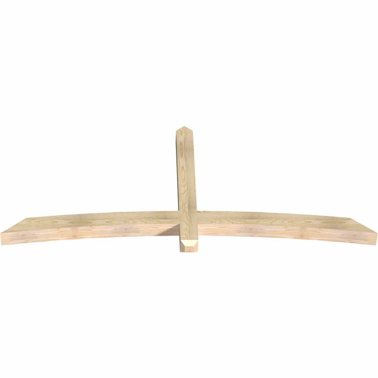 10/12 Pitch Bellingham Rough Sawn Timber Gable Bracket GBW084X35X0404BEL00RDF