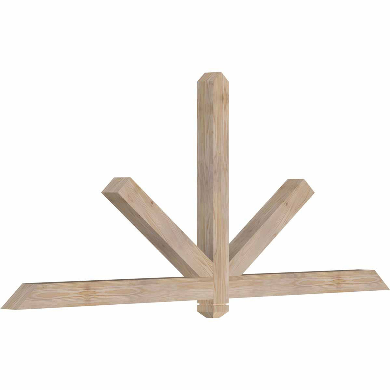 10/12 Pitch Kennewick Smooth Timber Gable Bracket GBW084X35X0404KEN00SDF