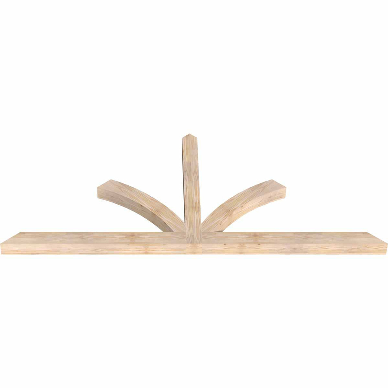 10/12 Pitch Richland Smooth Timber Gable Bracket GBW084X35X0404RIC00SDF