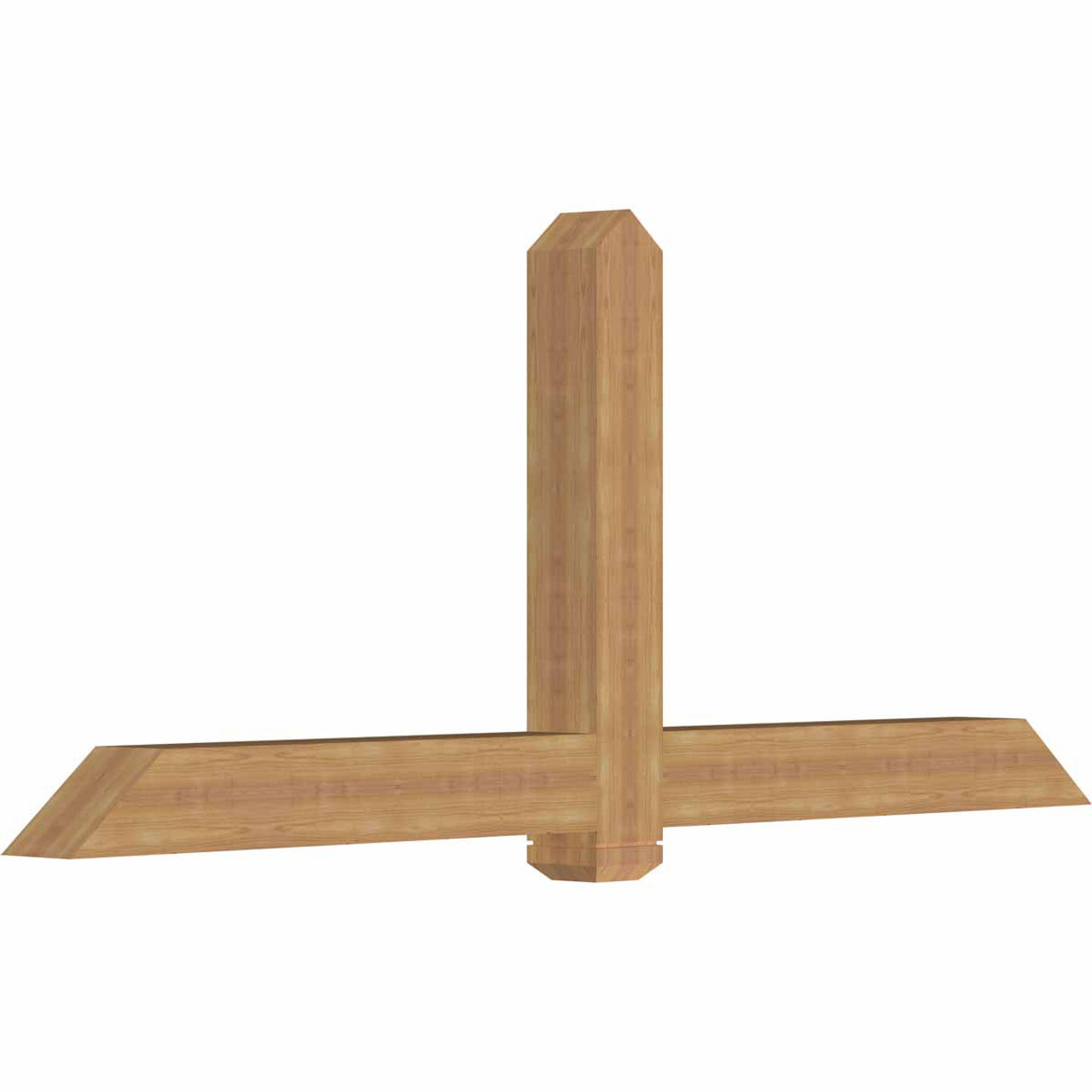 10/12 Pitch Eugene Smooth Timber Gable Bracket GBW084X35X0606EUG00SWR