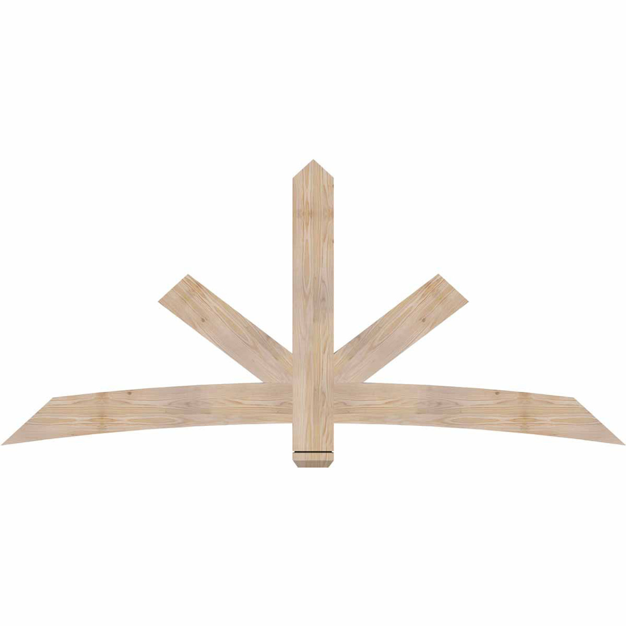 11/12 Pitch Alberta Smooth Timber Gable Bracket GBW084X38X0206ALB00SDF