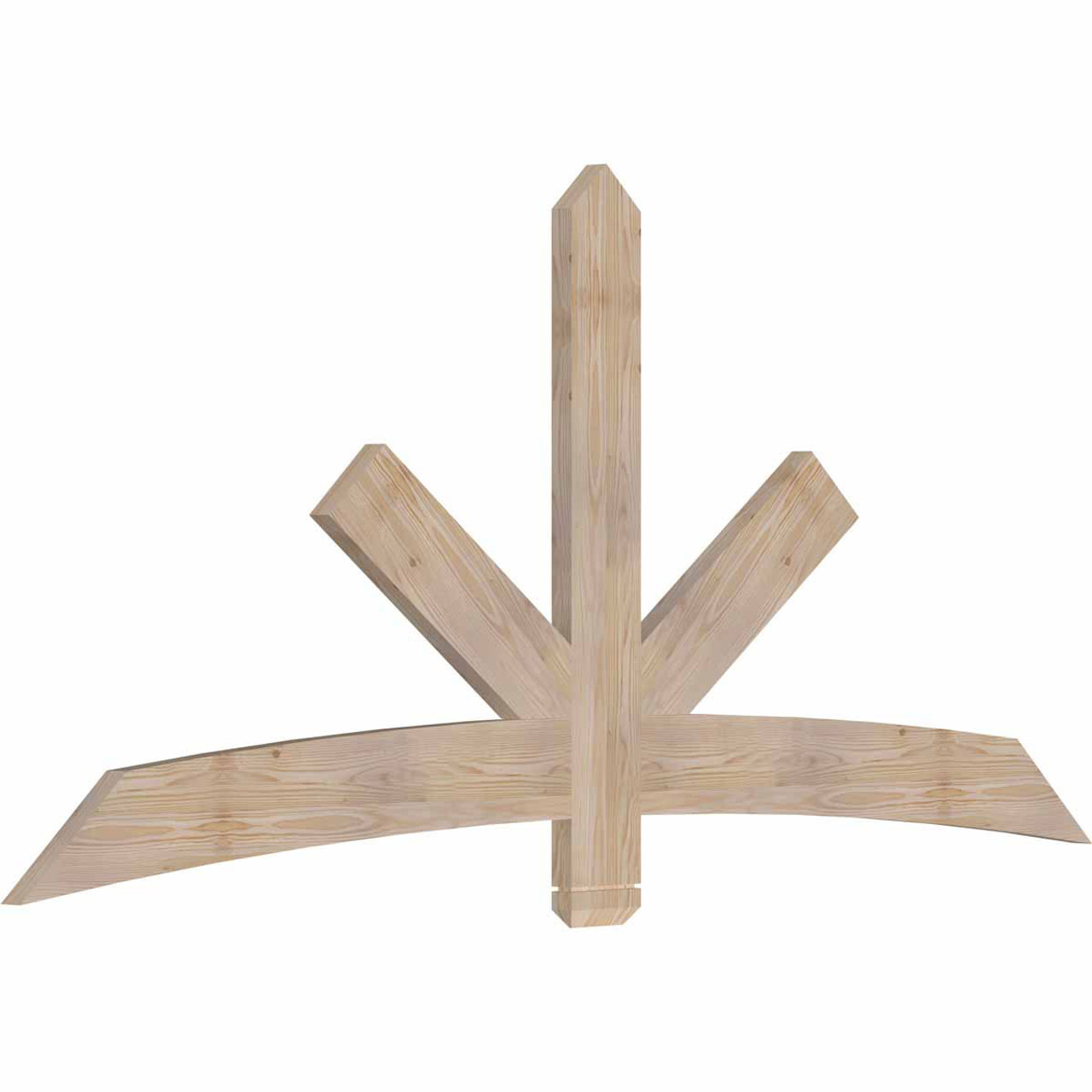 11/12 Pitch Alberta Smooth Timber Gable Bracket GBW084X38X0206ALB00SDF