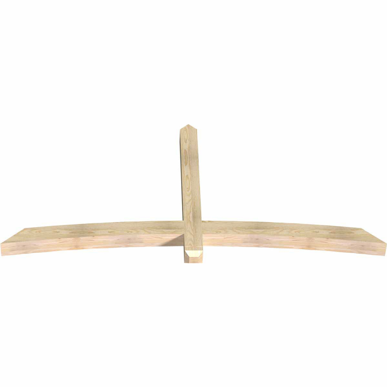 11/12 Pitch Bellingham Rough Sawn Timber Gable Bracket GBW084X38X0404BEL00RDF