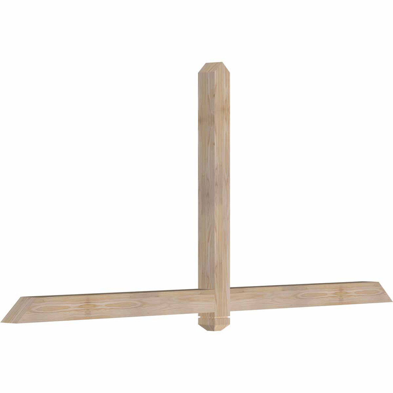 11/12 Pitch Eugene Smooth Timber Gable Bracket GBW084X38X0404EUG00SDF