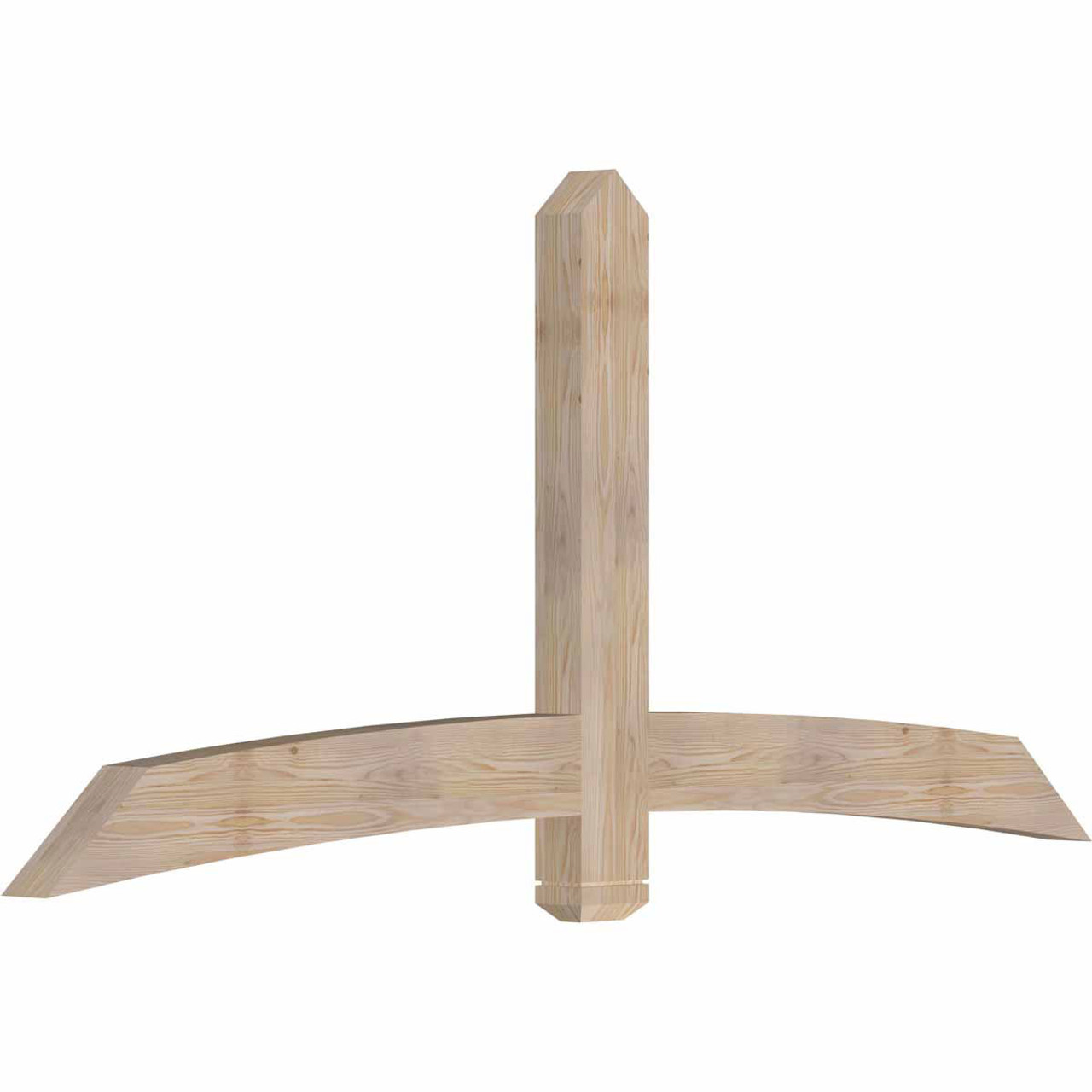 11/12 Pitch Bellingham Smooth Timber Gable Bracket GBW084X38X0406BEL00SDF