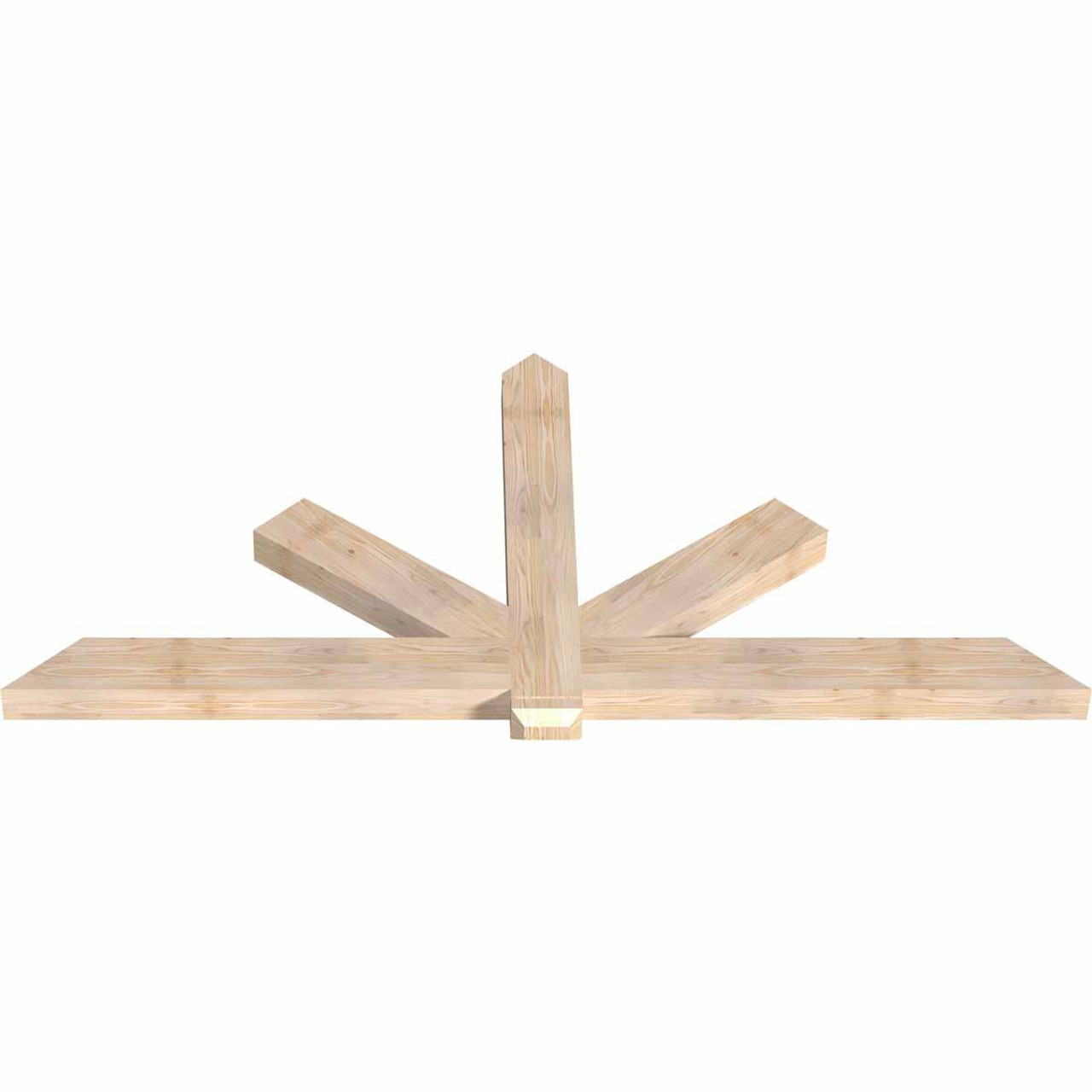 11/12 Pitch Kennewick Smooth Timber Gable Bracket GBW084X38X0406KEN00SDF