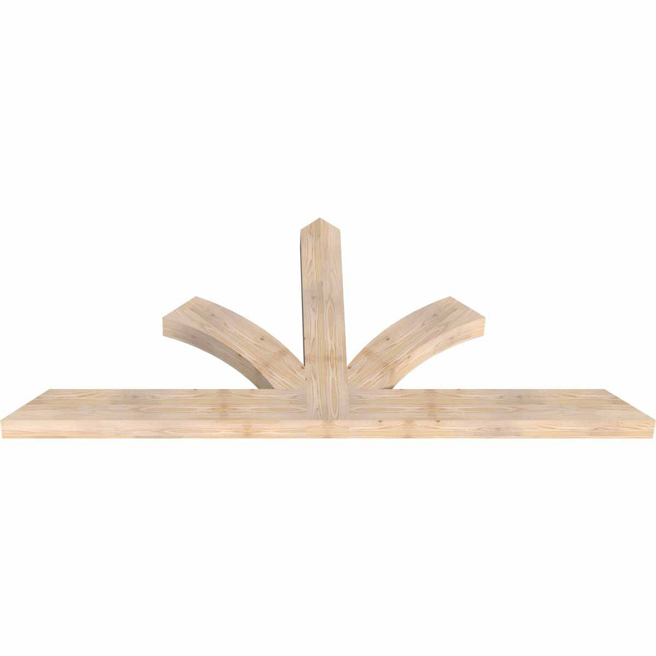 11/12 Pitch Richland Smooth Timber Gable Bracket GBW084X38X0406RIC00SDF