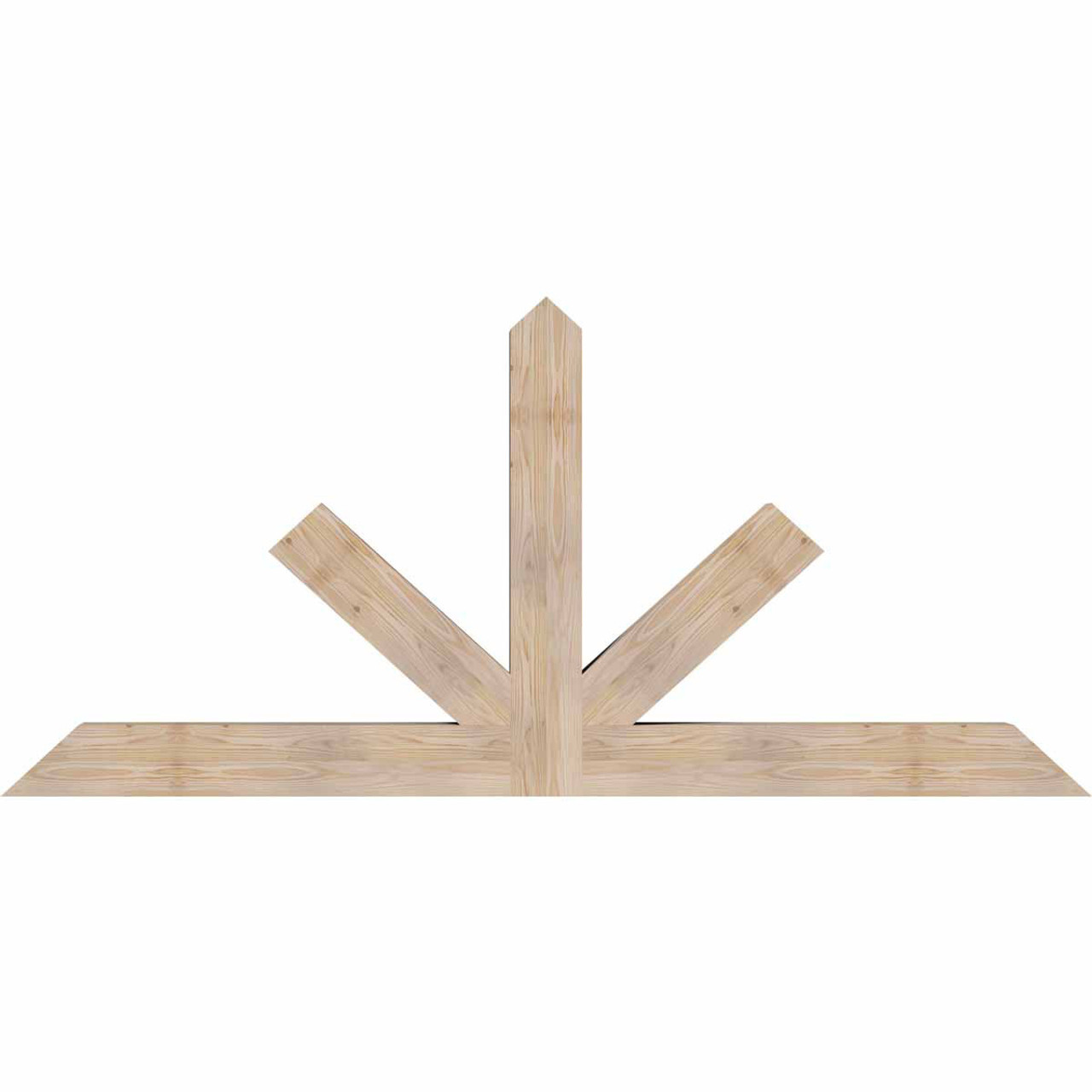 11/12 Pitch Saratoga Smooth Timber Gable Bracket GBW084X38X0606SAR00SDF