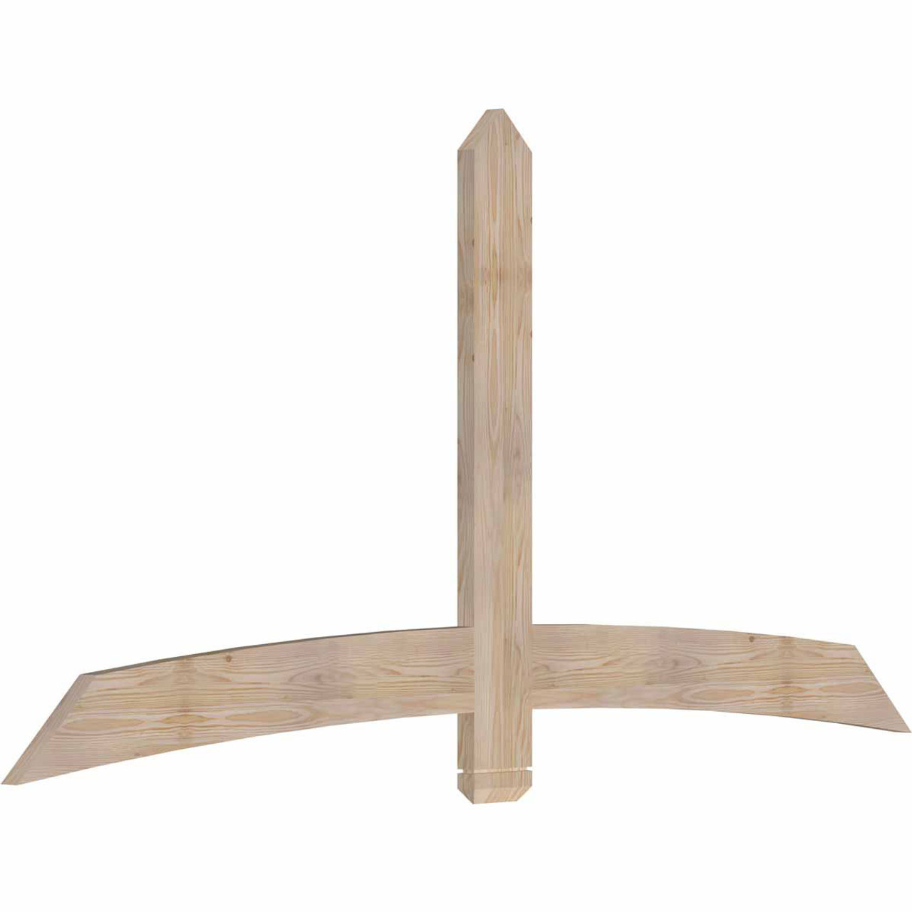 12/12 Pitch Bellingham Smooth Timber Gable Bracket GBW084X42X0206BEL00SDF