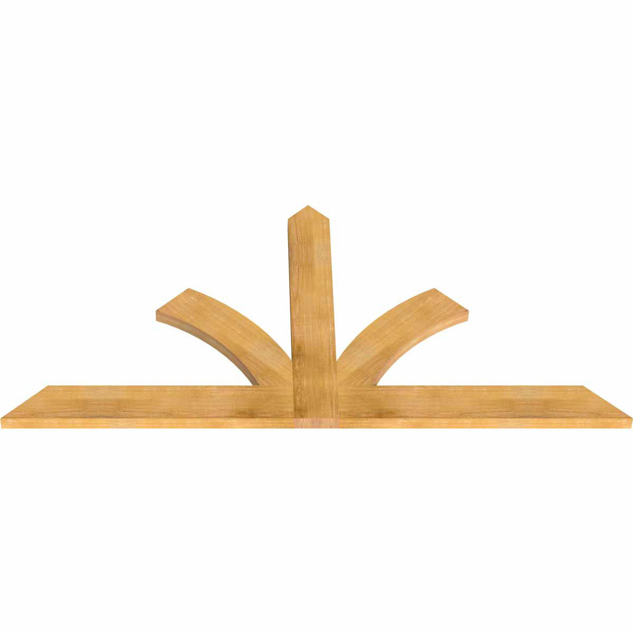 12/12 Pitch Richland Rough Sawn Timber Gable Bracket GBW084X42X0206RIC00RWR