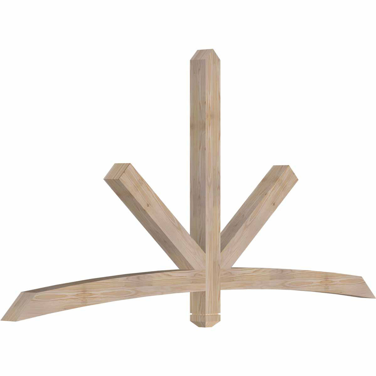 12/12 Pitch Alberta Smooth Timber Gable Bracket GBW084X42X0404ALB00SDF