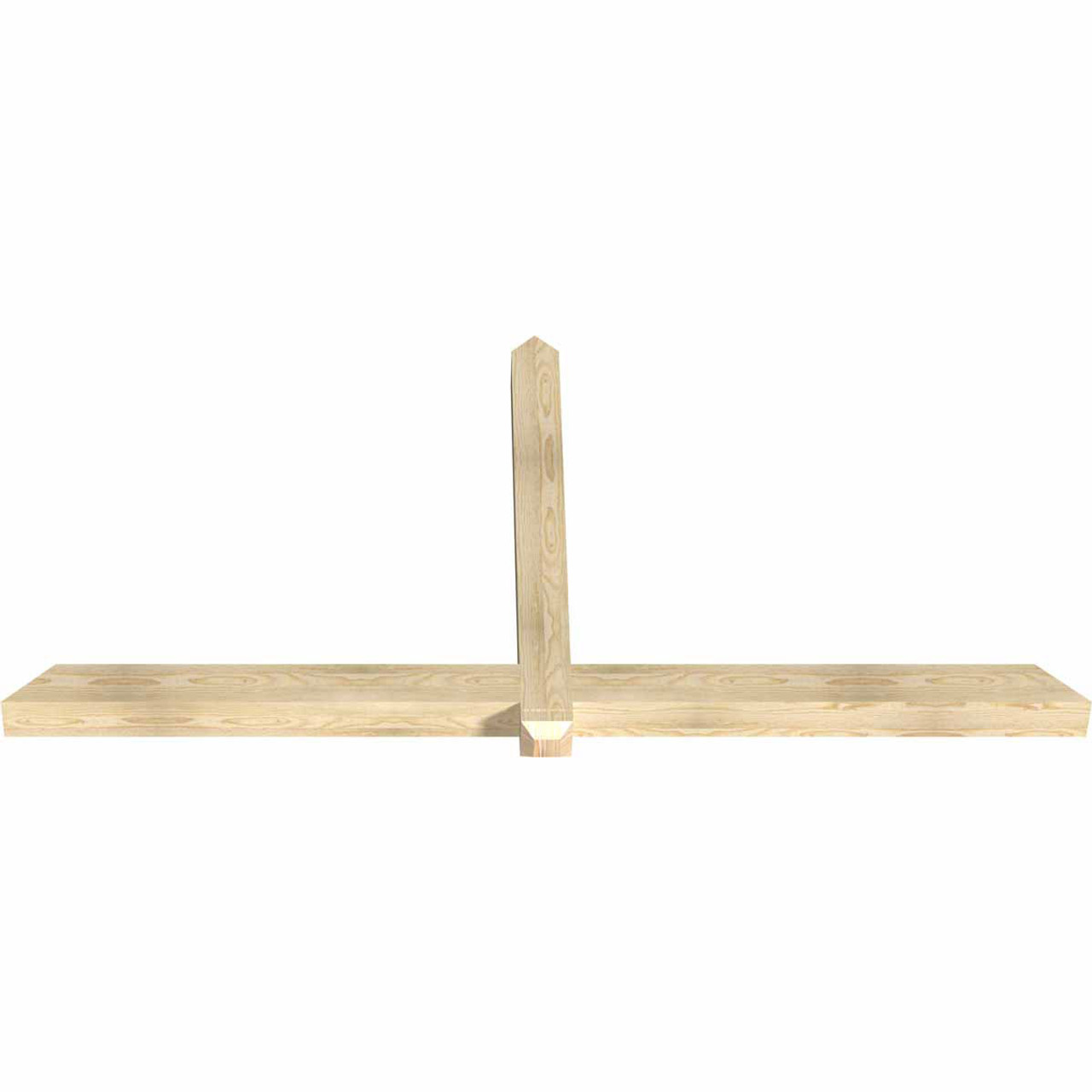 12/12 Pitch Eugene Rough Sawn Timber Gable Bracket GBW084X42X0404EUG00RDF