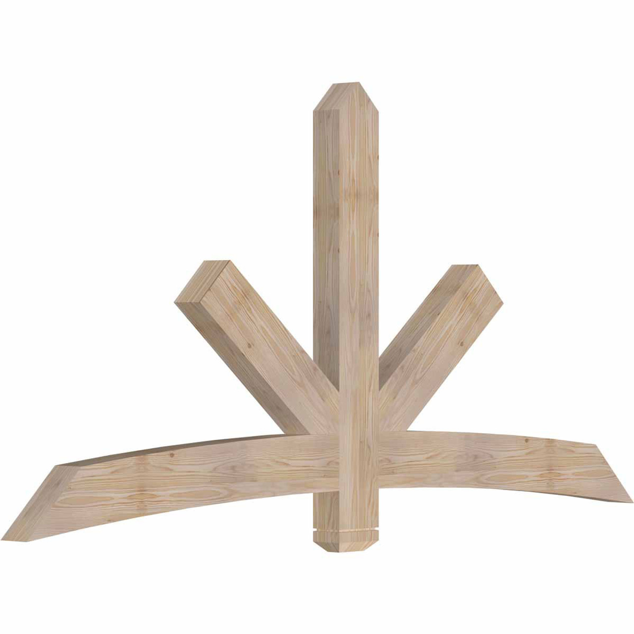 12/12 Pitch Alberta Smooth Timber Gable Bracket GBW084X42X0406ALB00SDF