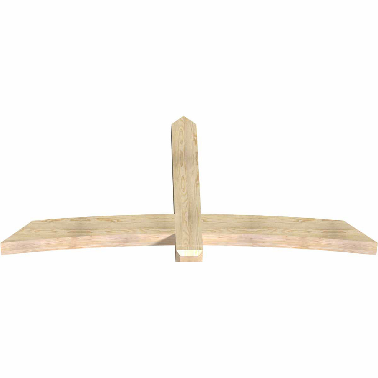 12/12 Pitch Bellingham Rough Sawn Timber Gable Bracket GBW084X42X0406BEL00RDF