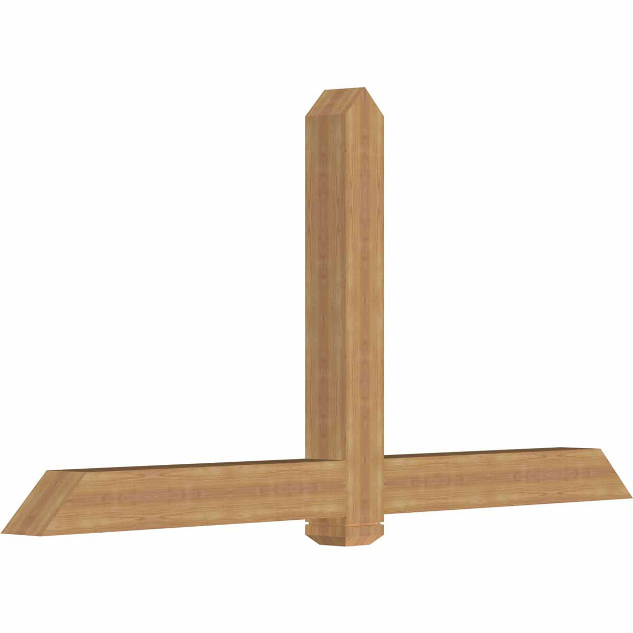 12/12 Pitch Eugene Smooth Timber Gable Bracket GBW084X42X0606EUG00SWR