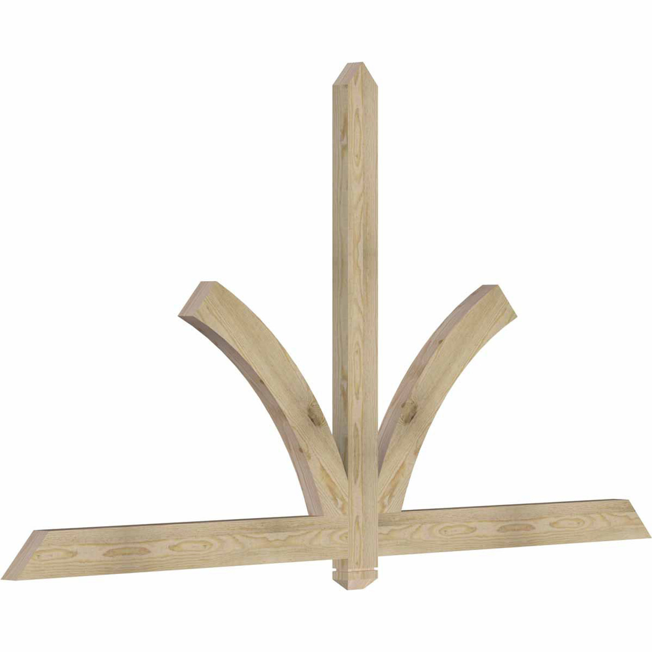 13/12 Pitch Redmond Rough Sawn Timber Gable Bracket GBW084X45X0204RED00RDF