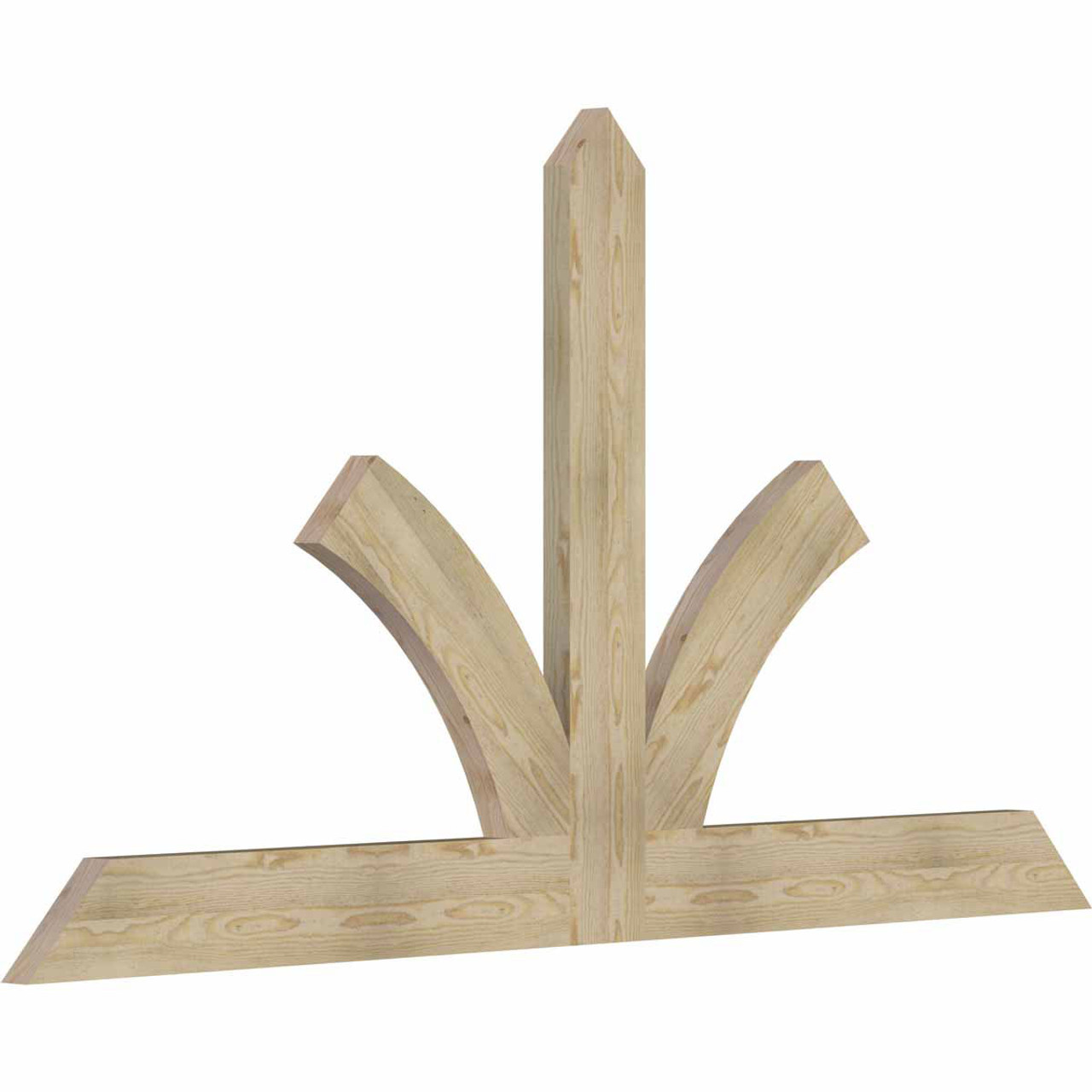 13/12 Pitch Richland Rough Sawn Timber Gable Bracket GBW084X45X0206RIC00RDF