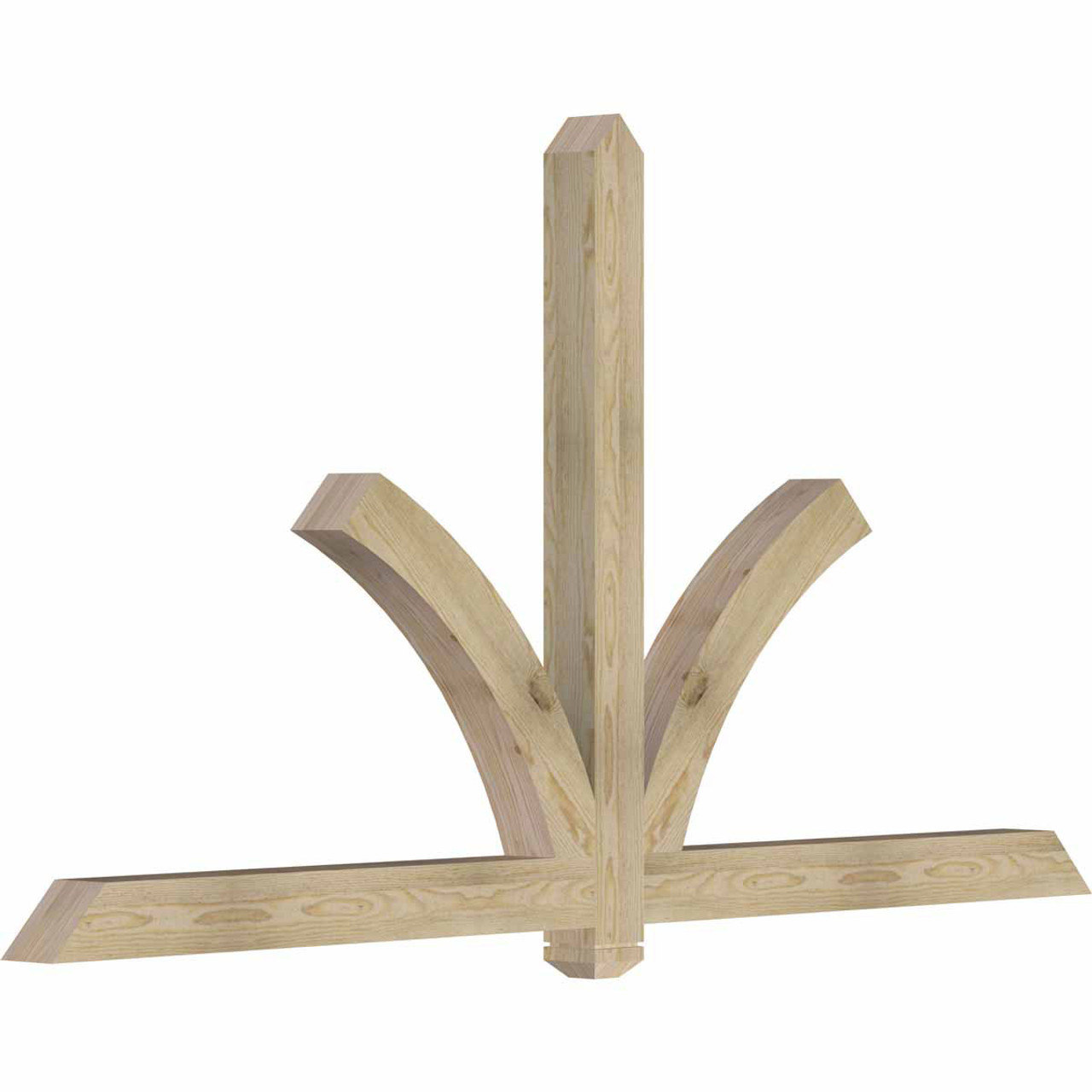 13/12 Pitch Redmond Rough Sawn Timber Gable Bracket GBW084X45X0404RED00RDF