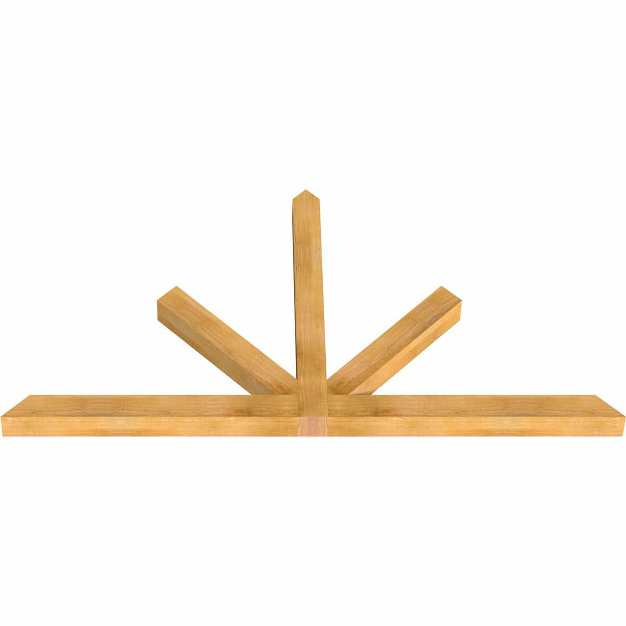 13/12 Pitch Saratoga Rough Sawn Timber Gable Bracket GBW084X45X0404SAR00RWR