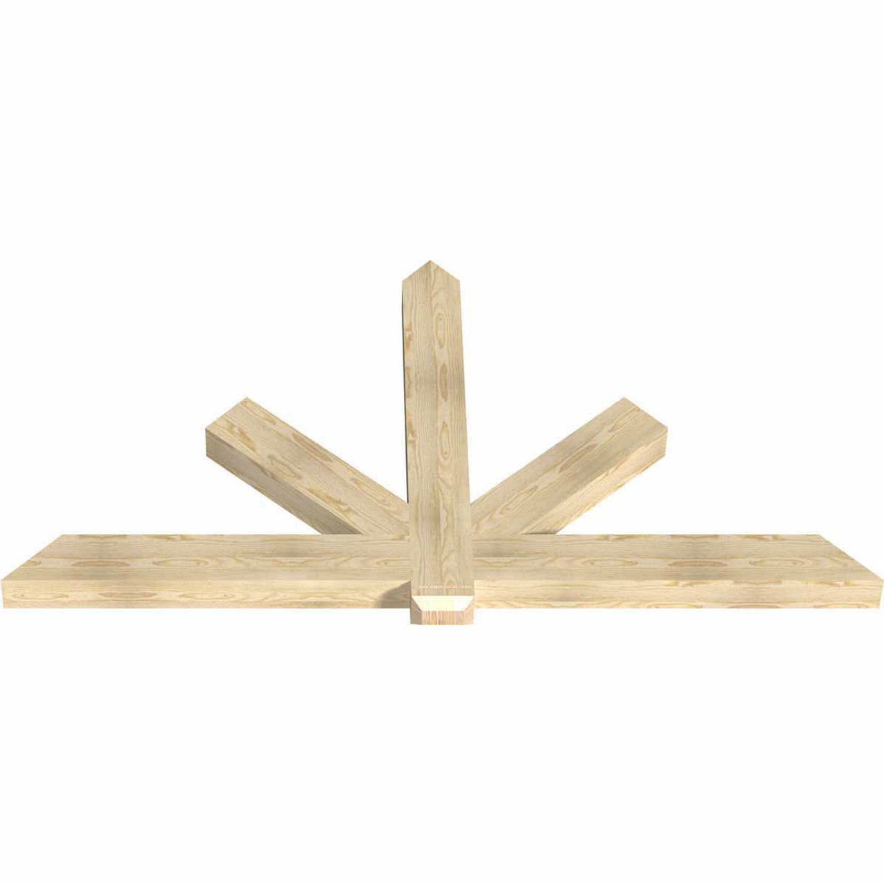 13/12 Pitch Kennewick Rough Sawn Timber Gable Bracket GBW084X45X0406KEN00RDF