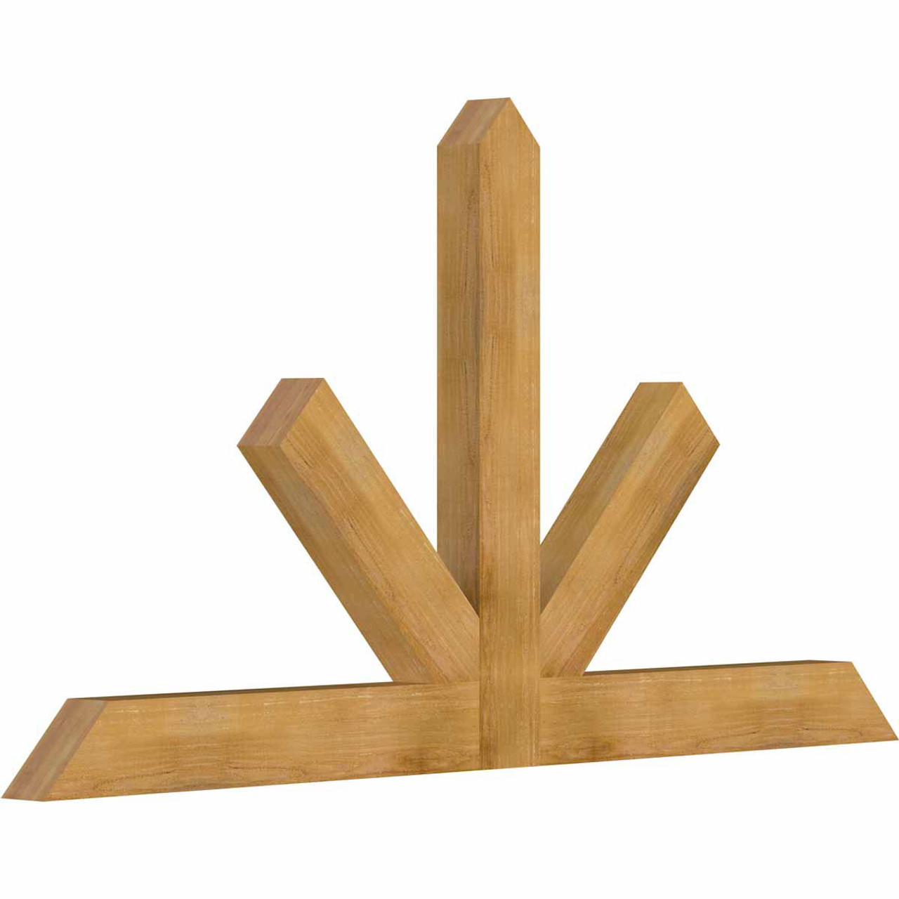 13/12 Pitch Saratoga Rough Sawn Timber Gable Bracket GBW084X45X0406SAR00RWR