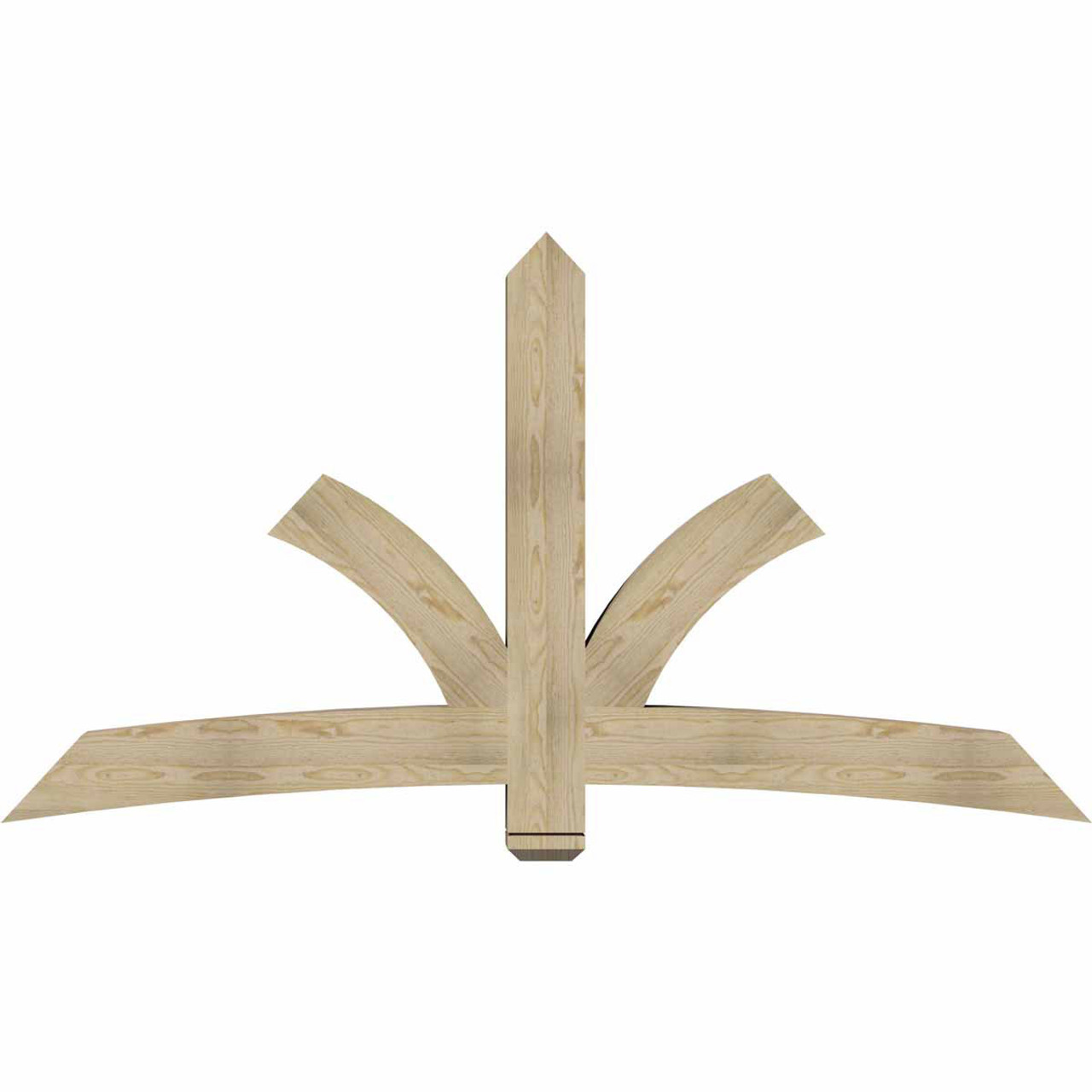 13/12 Pitch Davenport Rough Sawn Timber Gable Bracket GBW084X45X0606DAV00RDF