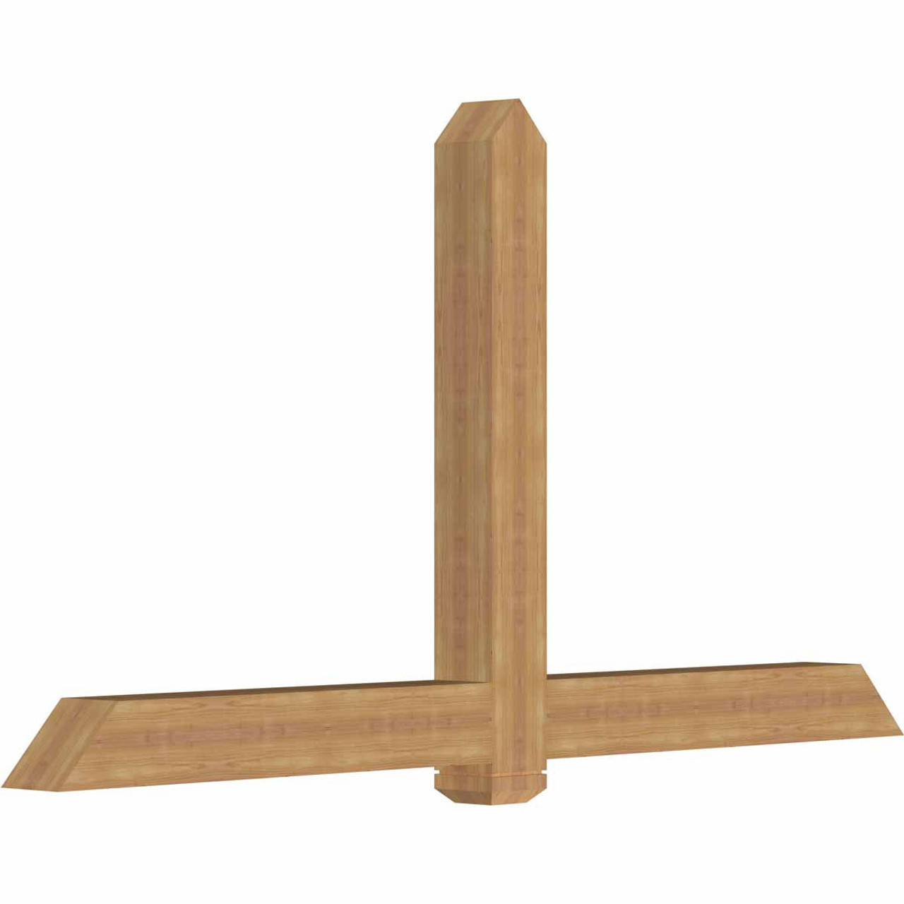 13/12 Pitch Eugene Smooth Timber Gable Bracket GBW084X45X0606EUG00SWR