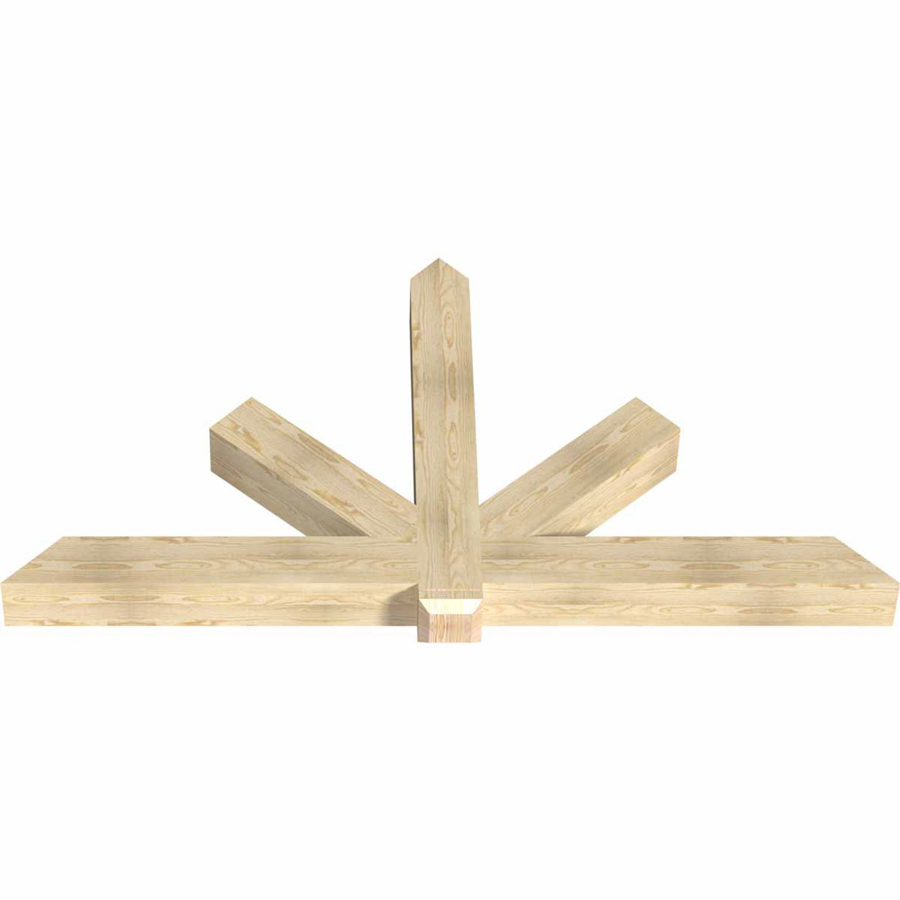 13/12 Pitch Kennewick Rough Sawn Timber Gable Bracket GBW084X45X0606KEN00RDF