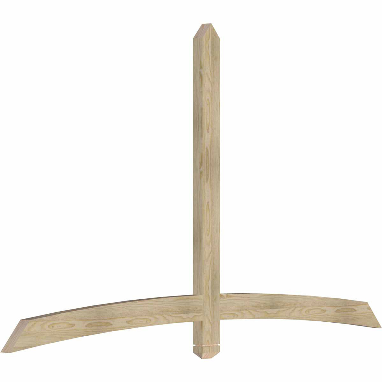 14/12 Pitch Bellingham Rough Sawn Timber Gable Bracket GBW084X49X0204BEL00RDF