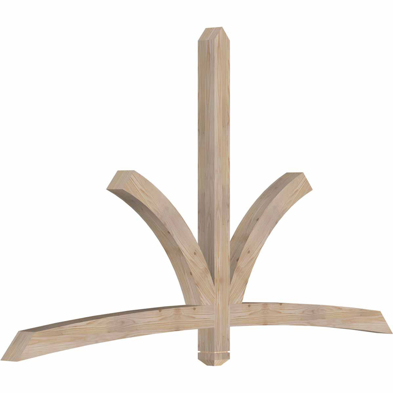 14/12 Pitch Davenport Smooth Timber Gable Bracket GBW084X49X0404DAV00SDF