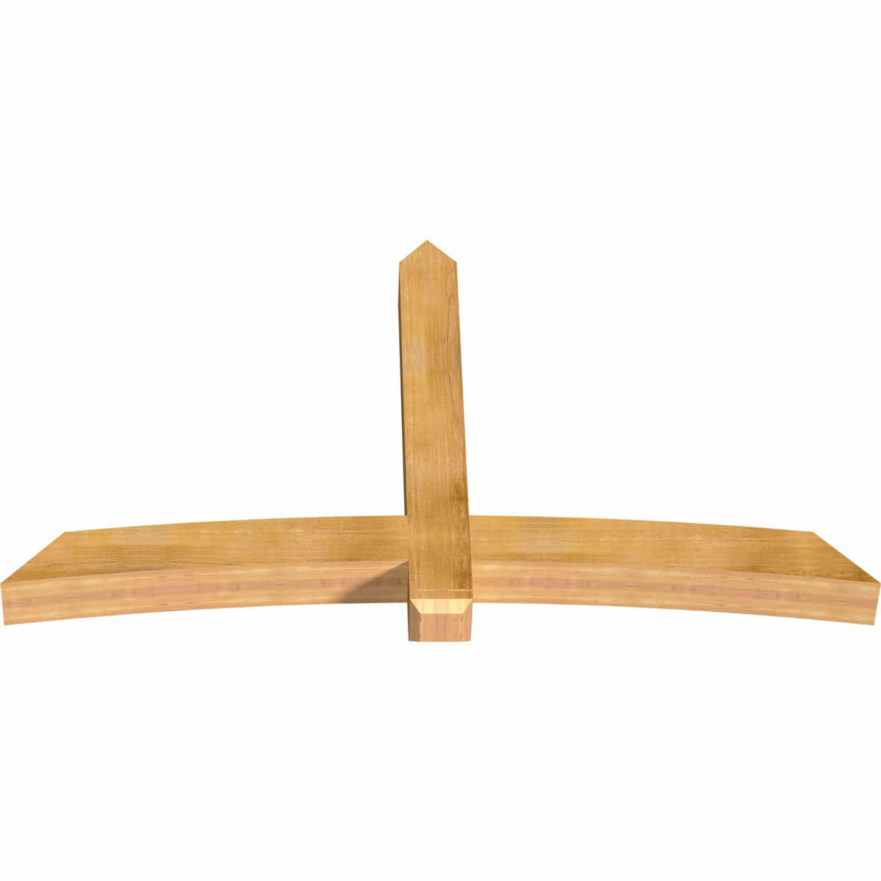 14/12 Pitch Bellingham Rough Sawn Timber Gable Bracket GBW084X49X0606BEL00RWR