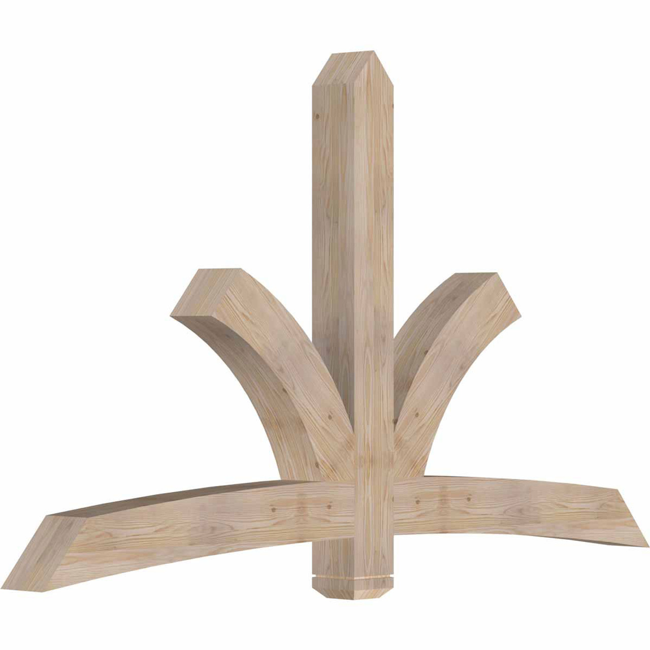 14/12 Pitch Davenport Smooth Timber Gable Bracket GBW084X49X0606DAV00SDF