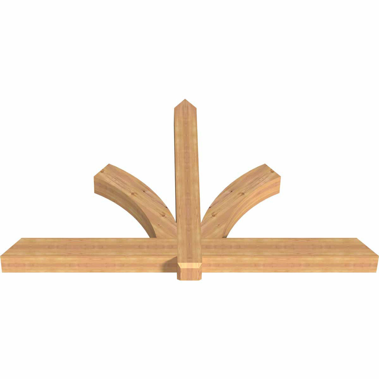 15/12 Pitch Redmond Smooth Timber Gable Bracket GBW084X53X0606RED00SWR