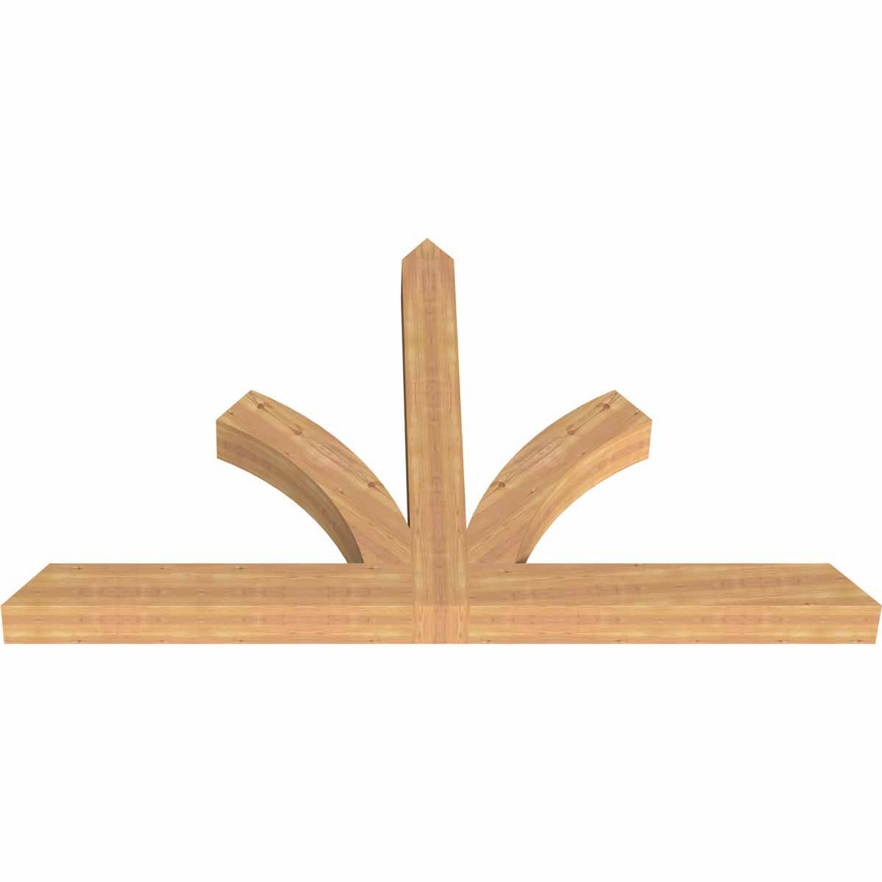 15/12 Pitch Richland Smooth Timber Gable Bracket GBW084X53X0606RIC00SWR