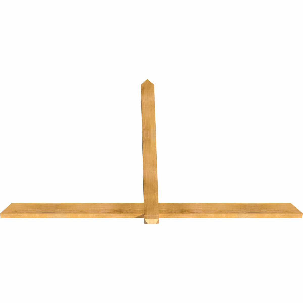 16/12 Pitch Eugene Rough Sawn Timber Gable Bracket GBW084X56X0204EUG00RWR