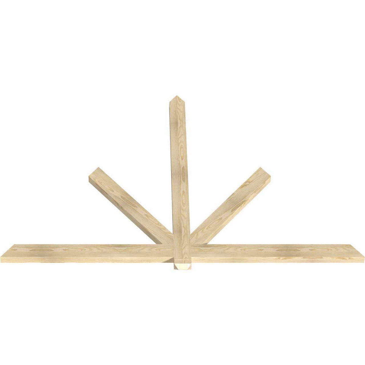 16/12 Pitch Kennewick Rough Sawn Timber Gable Bracket GBW084X56X0204KEN00RDF