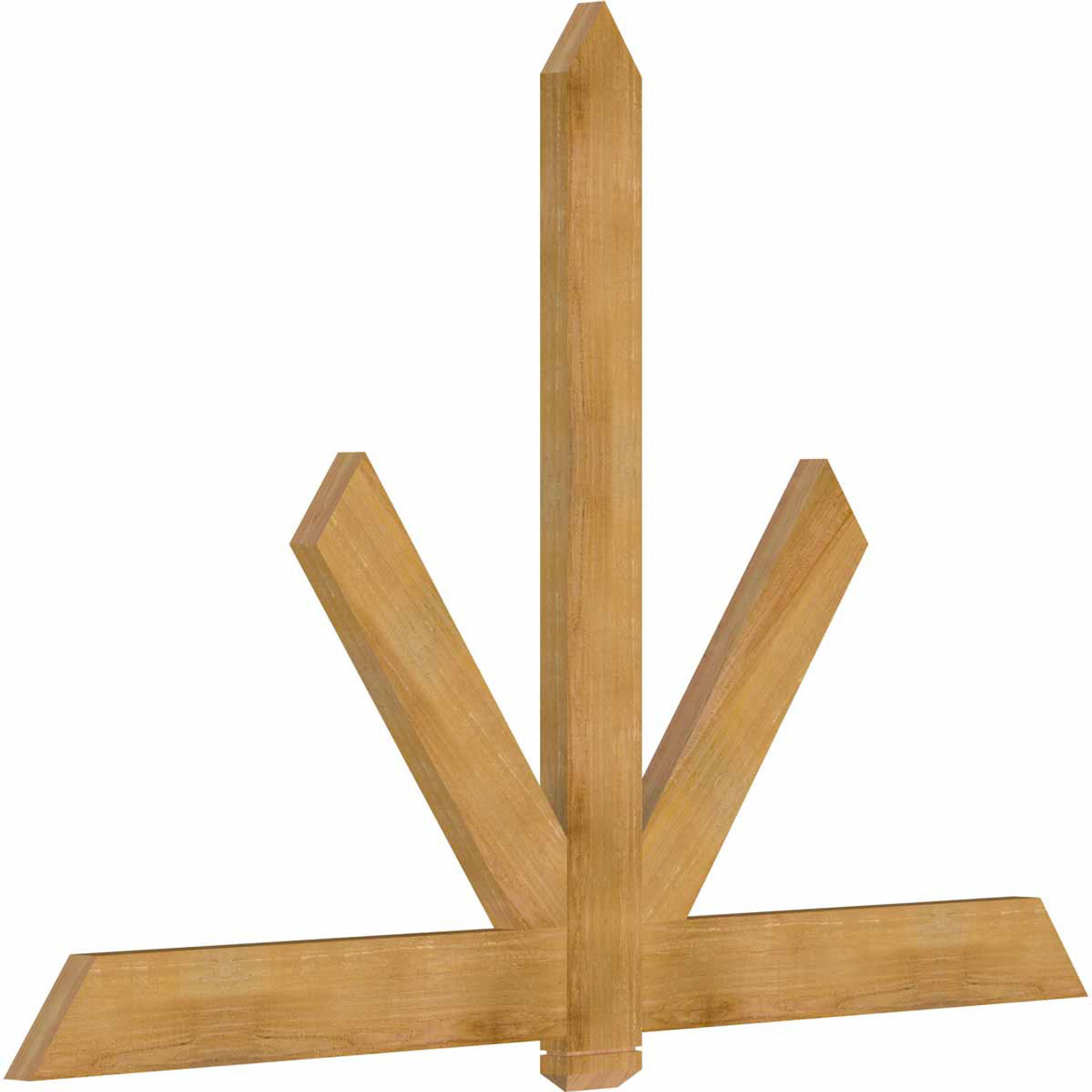 16/12 Pitch Kennewick Rough Sawn Timber Gable Bracket GBW084X56X0206KEN00RWR