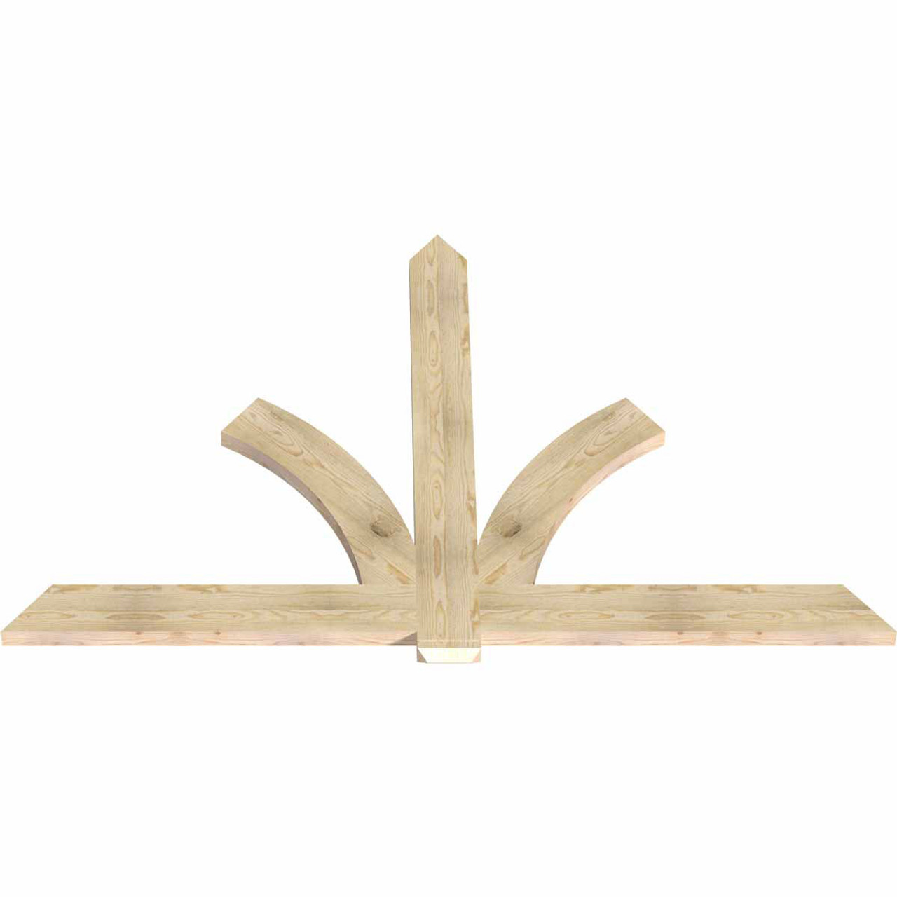 16/12 Pitch Redmond Rough Sawn Timber Gable Bracket GBW084X56X0206RED00RDF